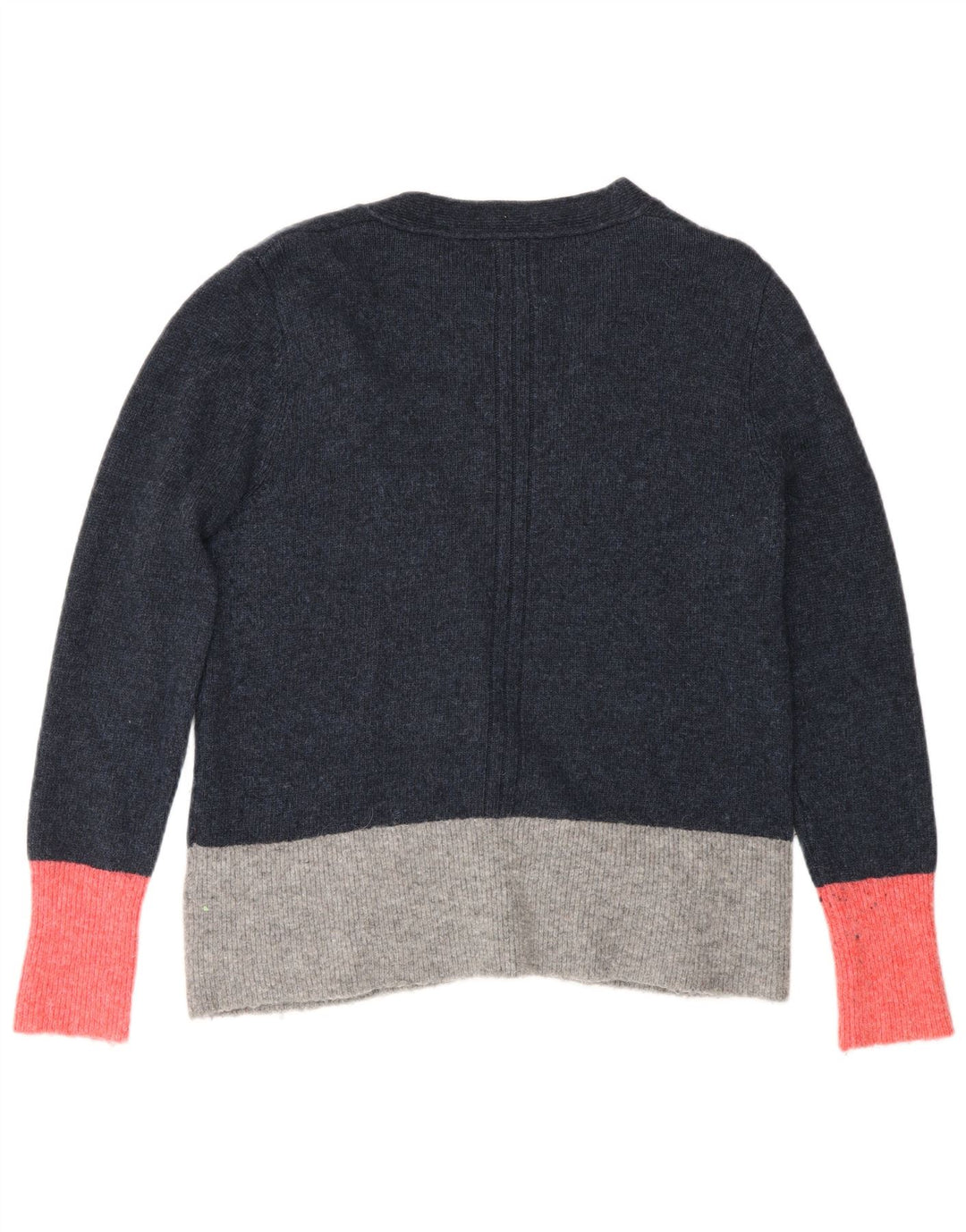 Pulover cardigan pentru femei White Stuff UK 14 mare, albastru, nailon color bloc