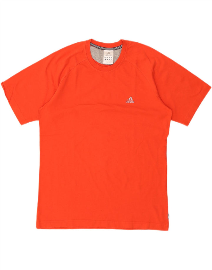 Tricou pentru bărbați ADIDAS Top din bumbac portocaliu mediu