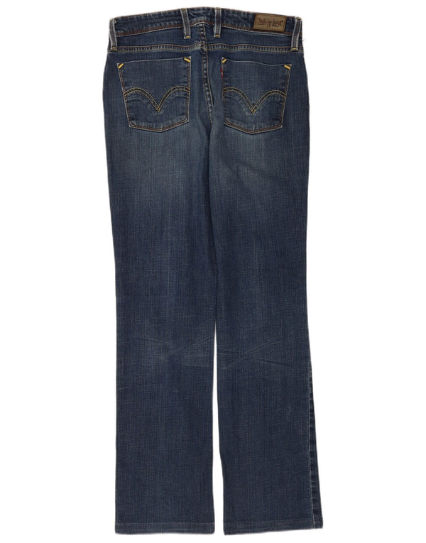 Blugi drepti pentru femei Levi's 627 W32 L30 Bumbac albastru