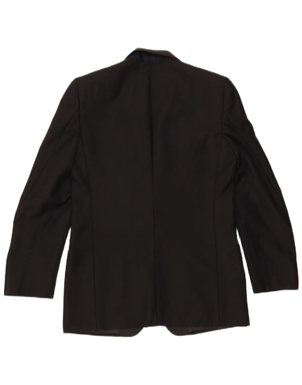 DEL MARE 1911 Jachetă pentru bărbați cu 1 buton, UK 38 Medium Black