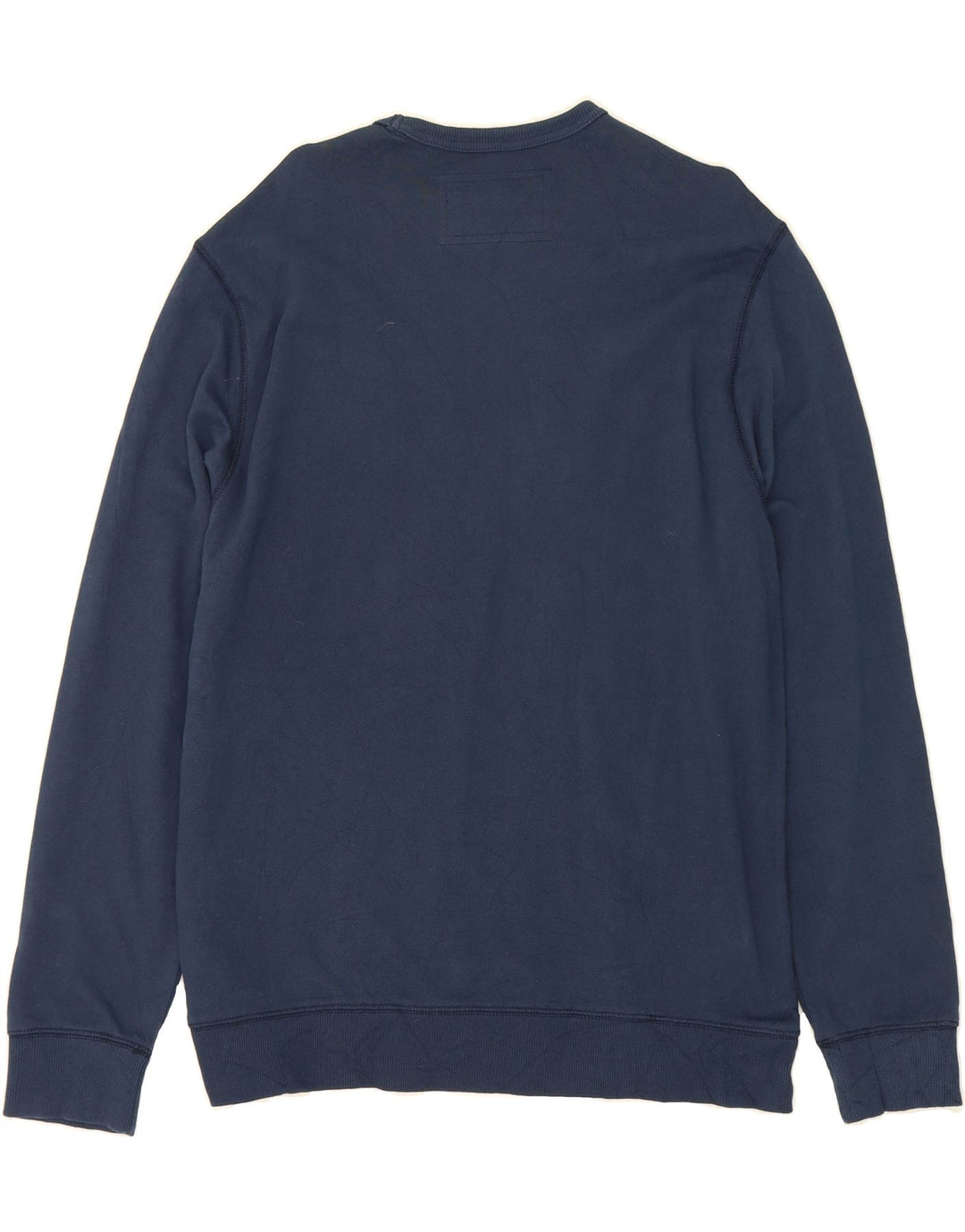 IZOD Mens Salt Water Sweatshirt Jumper Large Navy Blue Cotton Vintage Izod and Second-Hand Izod from Messina Hembry 