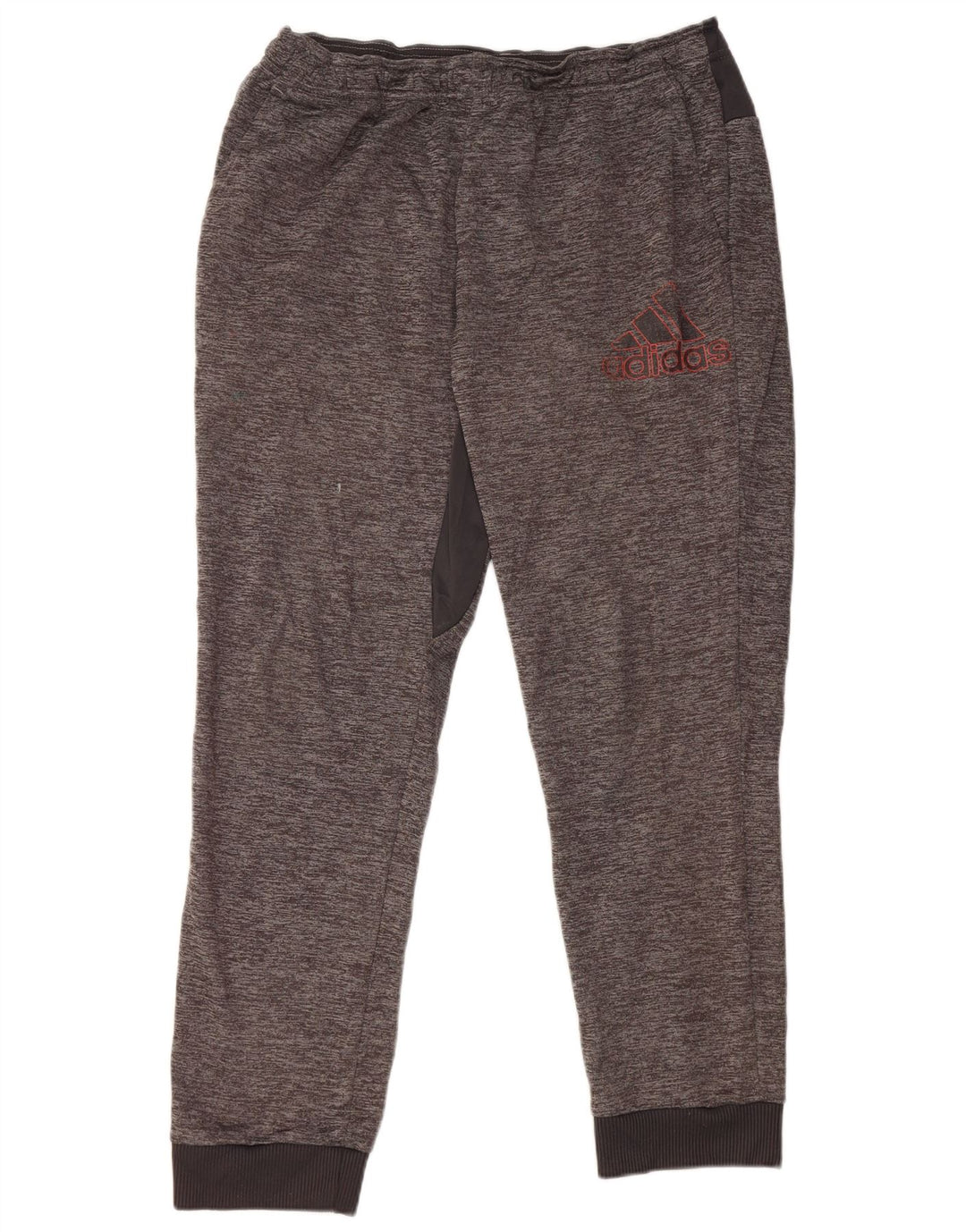 Pantaloni de trening pentru bărbați Adidas Pantaloni de jogging mari, gri, pete