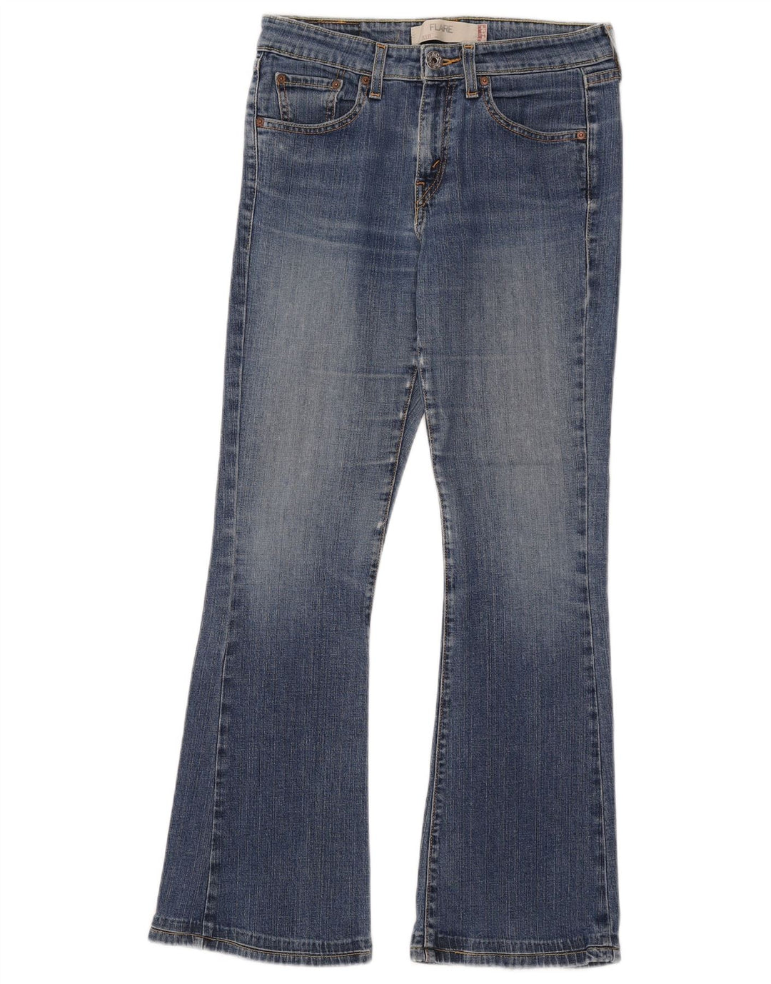 Blugi evazați Levi's 510 pentru femei W30 L30 albastru