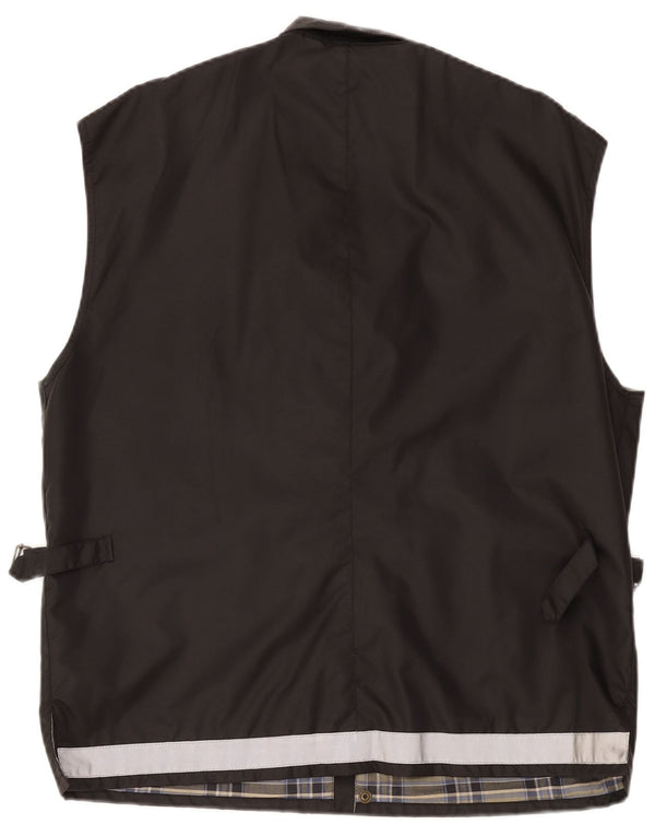 Gilet pentru bărbați Belstaff Utility UK 44 2XL Nylon negru