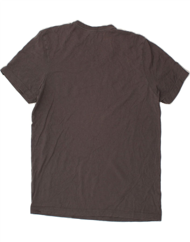 ADIDAS Mens Graphic T-Shirt Top Small Grey Cotton Vintage Adidas and Second-Hand Adidas from Messina Hembry 