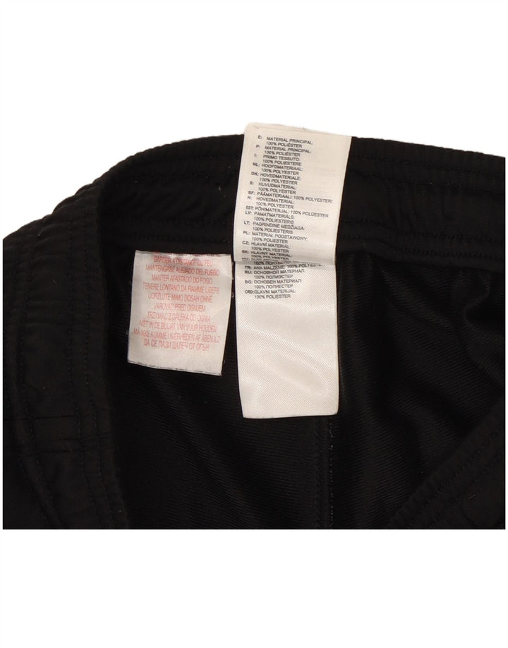 Pantaloni de trening Adidas baieti 11-12 ani poliester negru