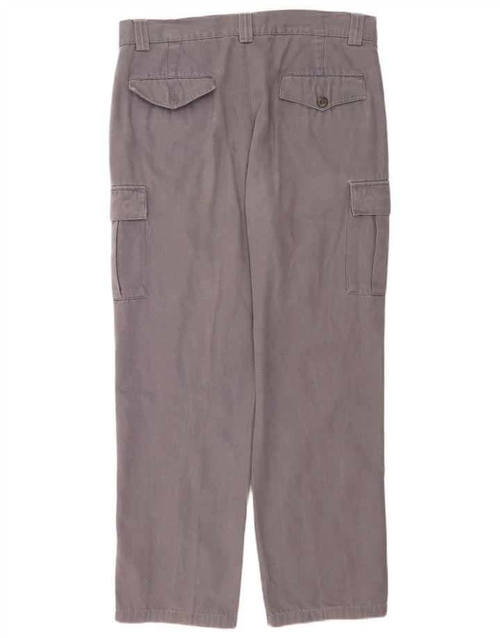 Pantaloni cargo drepti pentru bărbați Rifle W36 L34 bumbac gri
