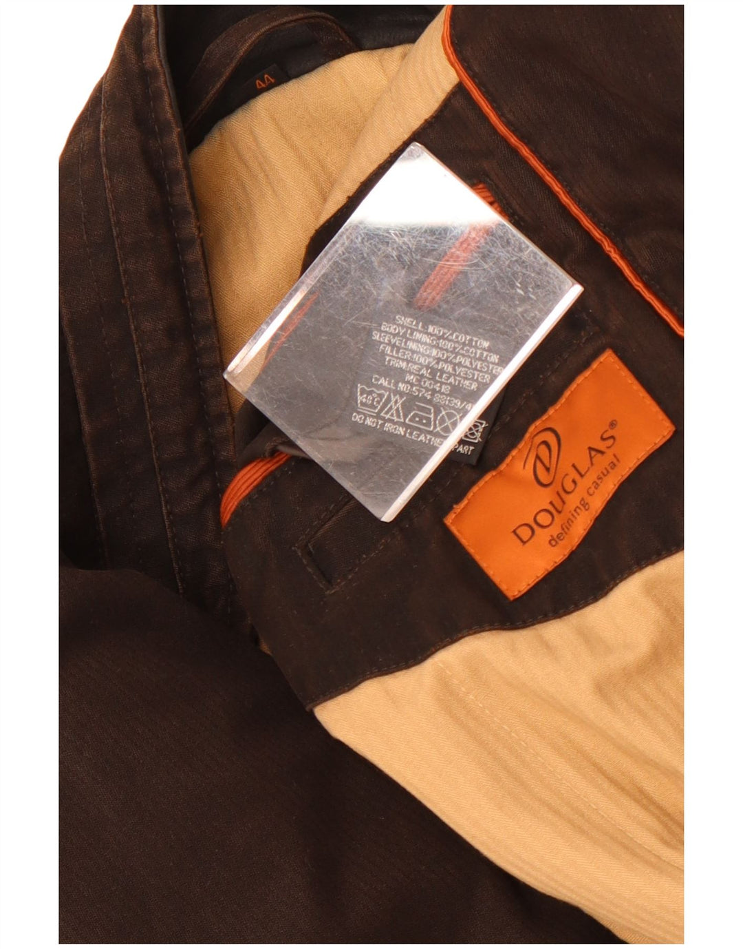 Bomber Douglas pentru bărbați UK 44 2XL maro bumbac