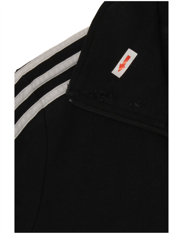 Jachetă de trening pentru femei Adidas UK 8 Poliester negru mic