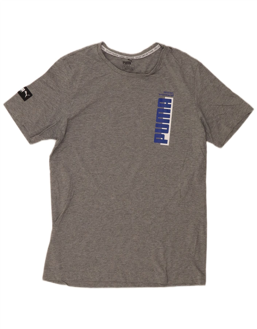 Tricou grafic PUMA pentru bărbați Top mediu gri