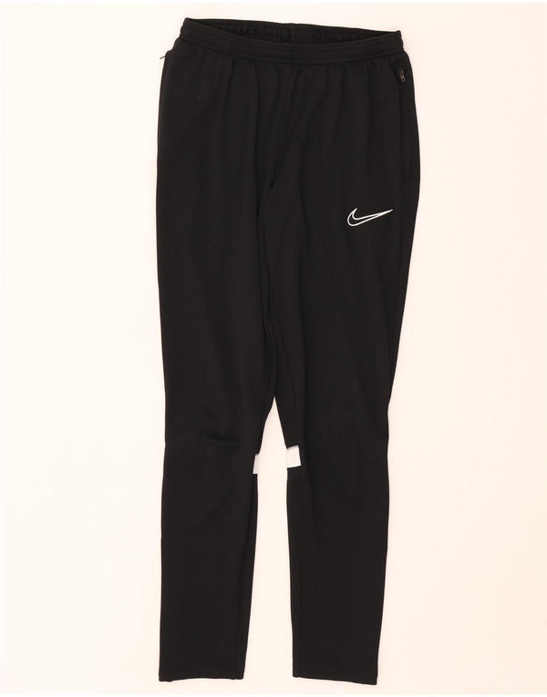 Pantaloni de trening Nike Dri Fit pentru bărbați, negru mediu, color block