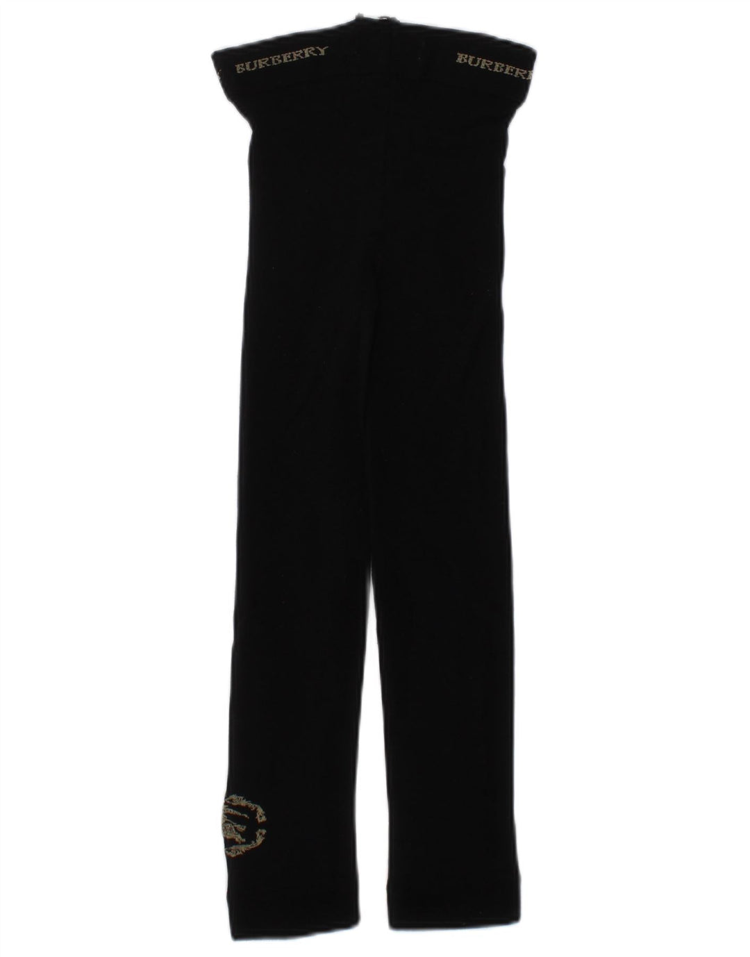 Leggings grafic pentru fete Burberry 7-8 ani negru