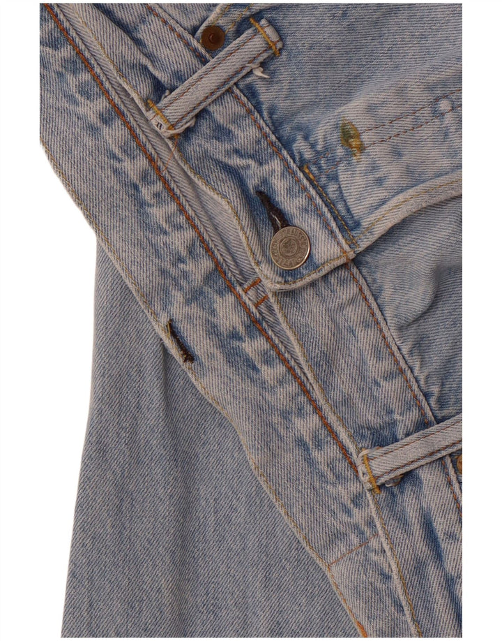 Blugi drepti pentru bărbați LEVI'S 501 W36 L27 Bumbac albastru