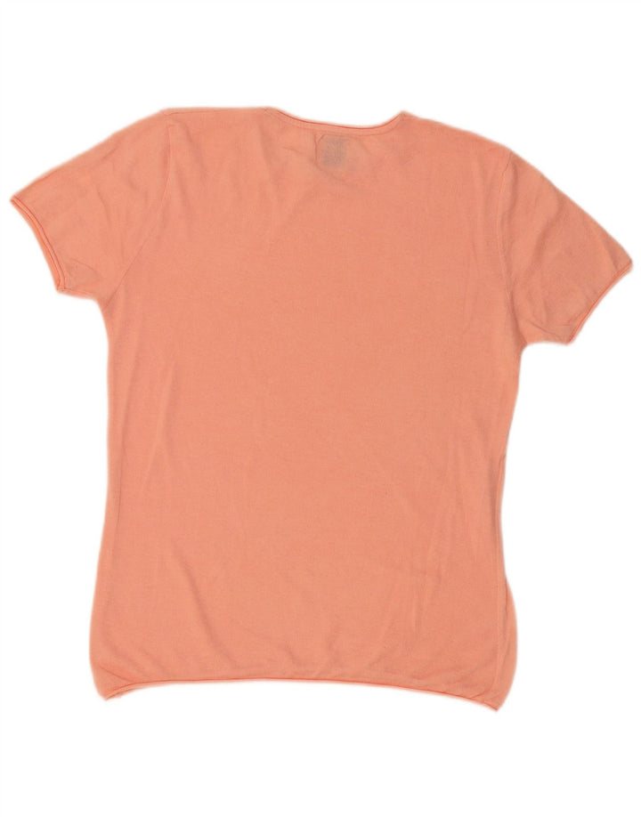 Tricou supradimensionat pentru femei Zara UK 10 Small Pink