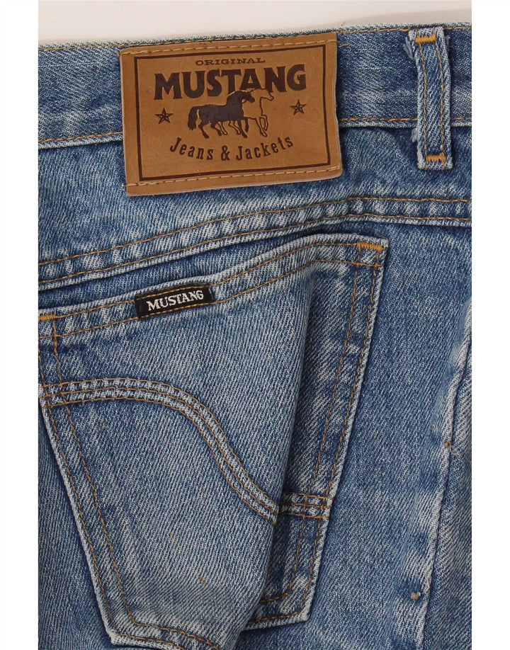 Pantaloni scurți din denim pentru femei Mustang W28 Medium Blue