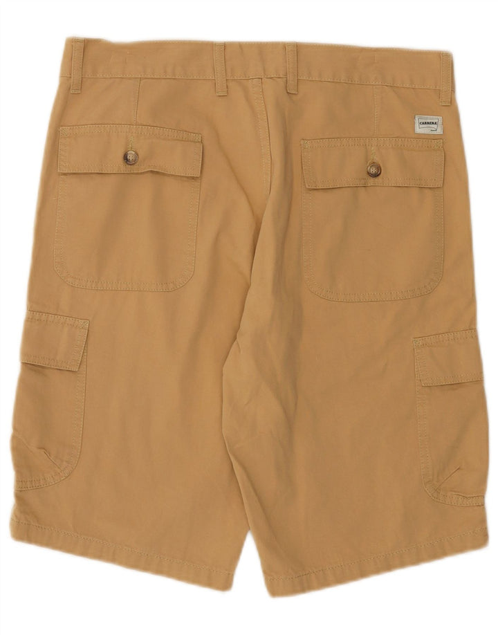 Pantaloni scurți cargo pentru bărbați Carrera IT 50 Large W34 Beige Bumbac