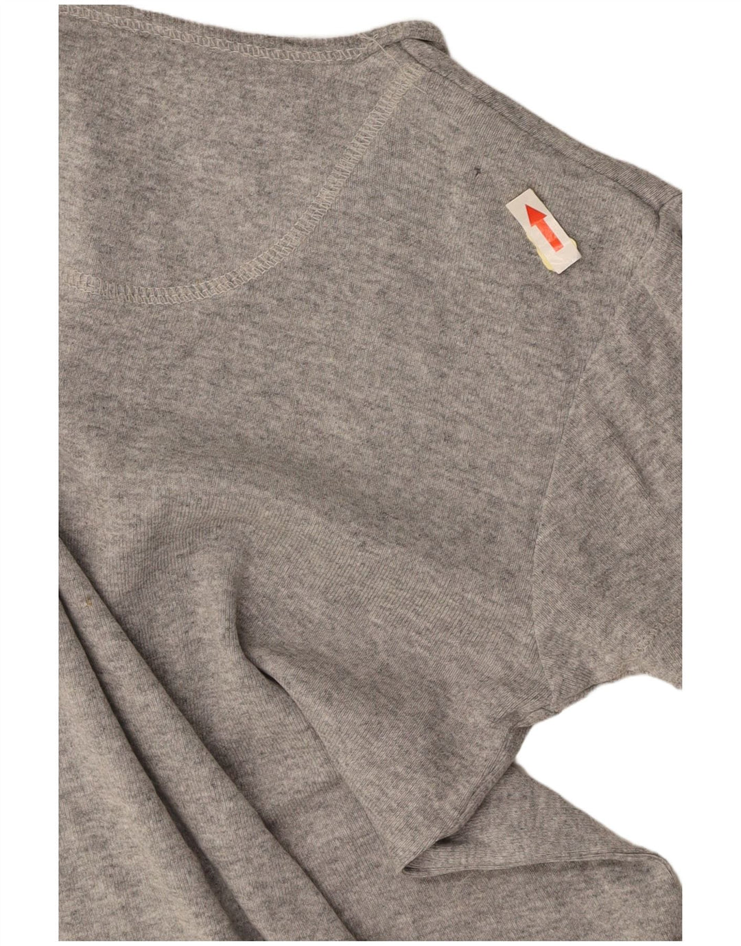 Tricou crop pentru femei LEE UK 10 Small Gri