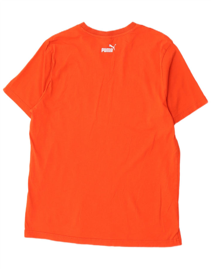 Tricou grafic Puma pentru bărbați Top mare portocaliu