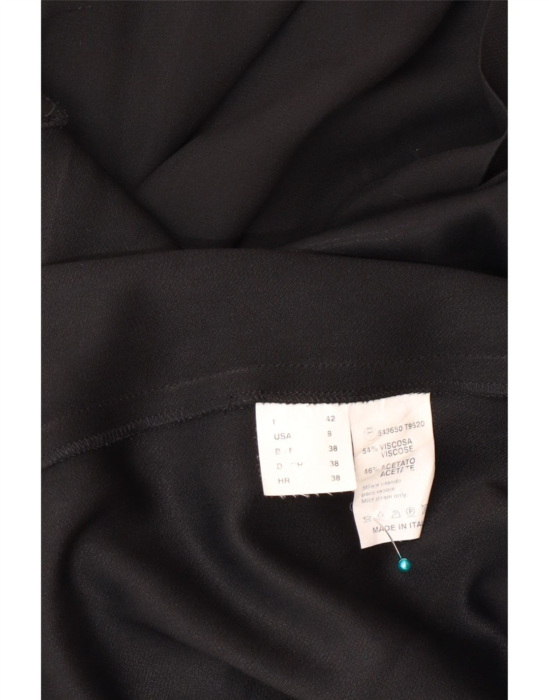 Rochie teacă fără mâneci Gattinoni pentru femei IT 42 Medium Black Viscose