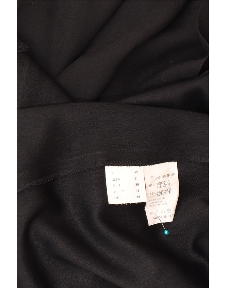 Rochie teacă fără mâneci Gattinoni pentru femei IT 42 Medium Black Viscose