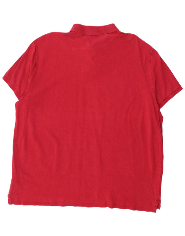 Polo Ralph Lauren pentru bărbați, personalizat, slim fit, bumbac roșu