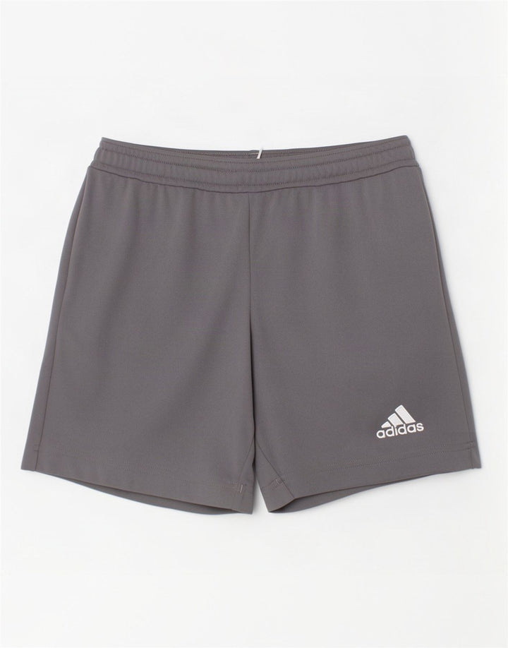 Pantaloni scurți sport Aeroready Adidas pentru băieți 7-8 ani poliester gri