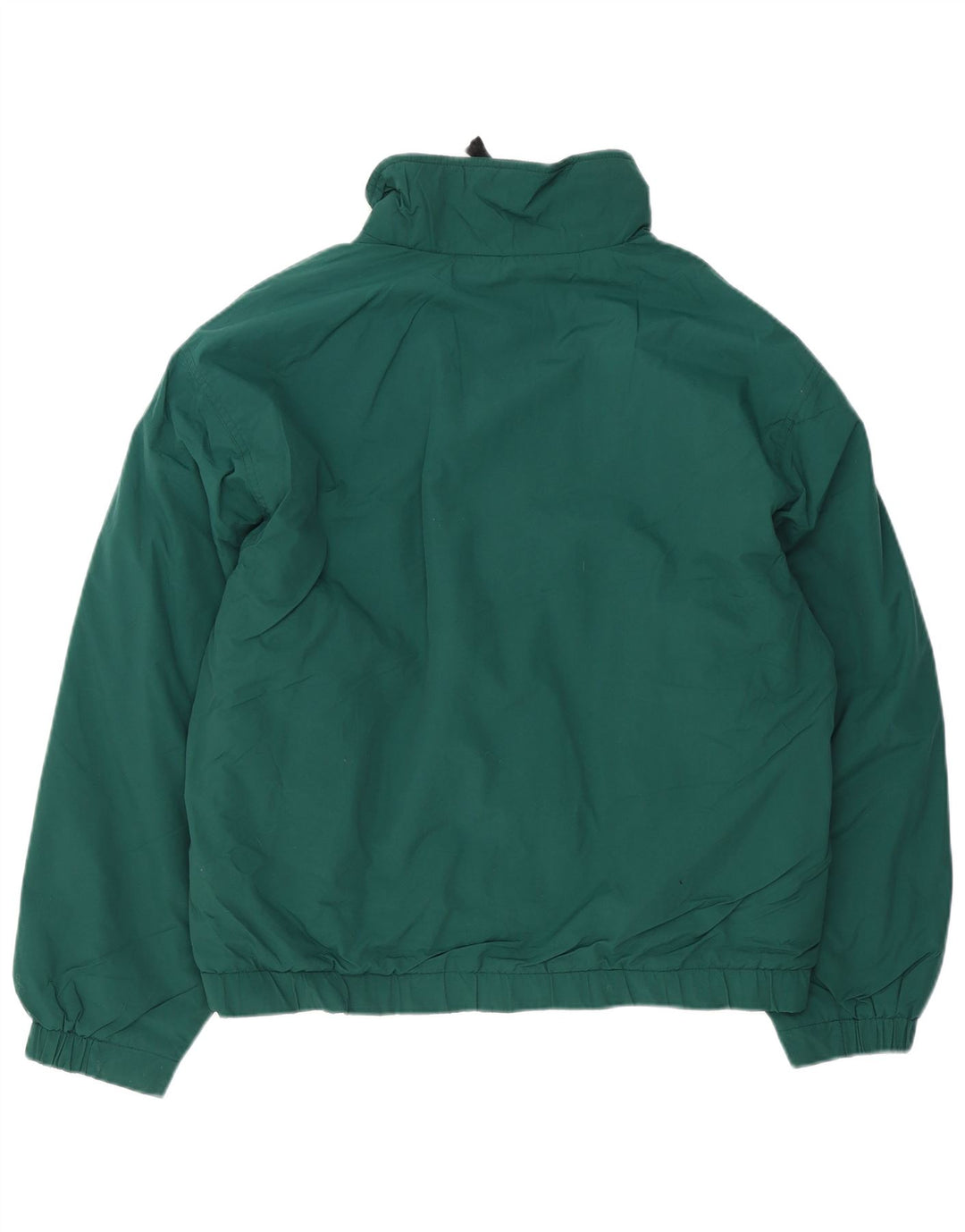 Eddie Bauer Bomber Windbreaker Jacket pentru bărbați UK 40 Poliester verde mare