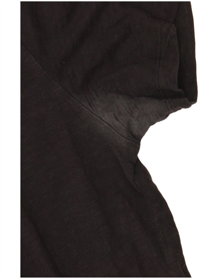 Tricou Jack & Jones pentru bărbați, cu tăiere obișnuită, top mediu din bumbac negru