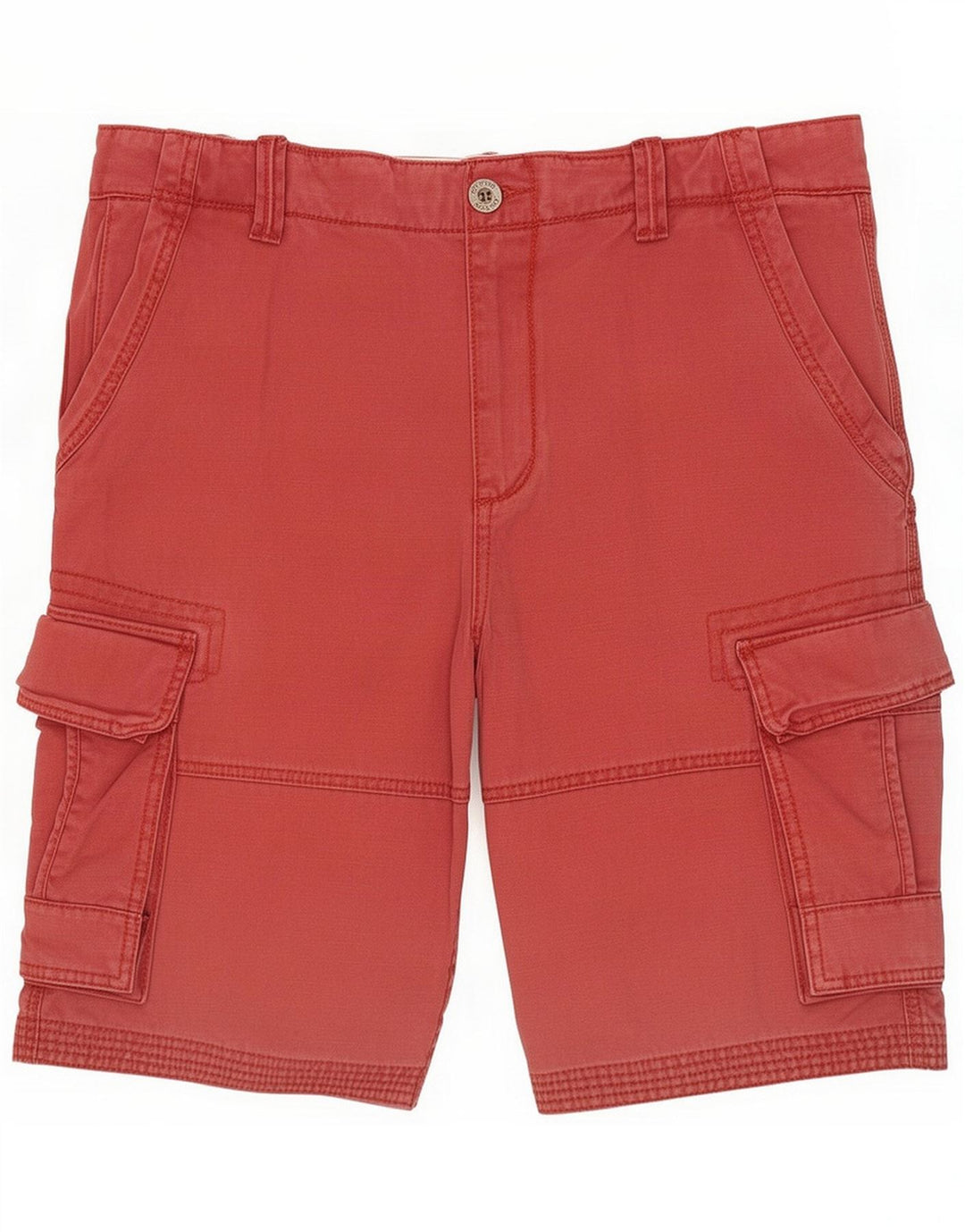 Short cargo pentru bărbați Fat Face Large W36 Red Cotton