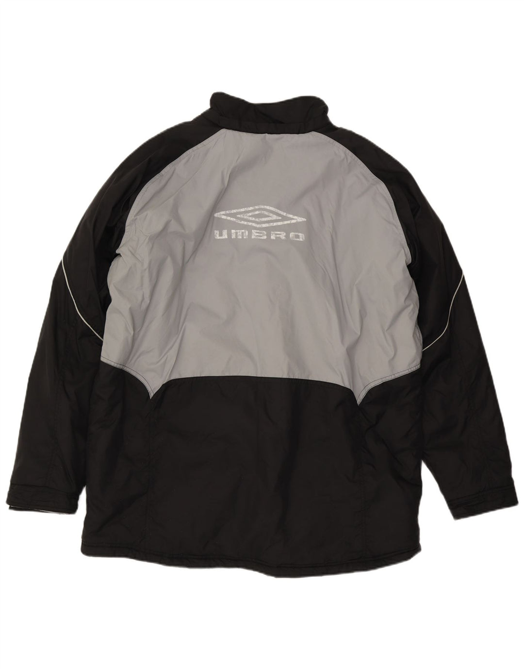 Jachetă de vânt pentru bărbați Umbro UK 42 XL, gri, nailon color bloc