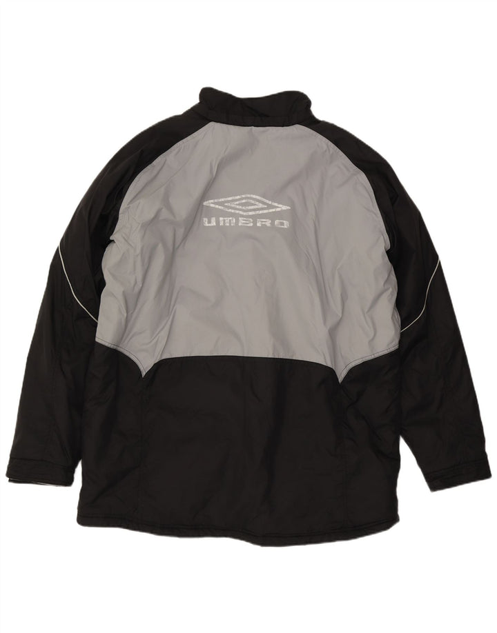 Jachetă de vânt pentru bărbați Umbro UK 42 XL, gri, nailon color bloc
