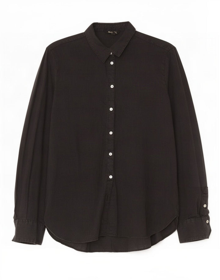 Cămașă Massimo Dutti Femei EU 40 Medium Negru In