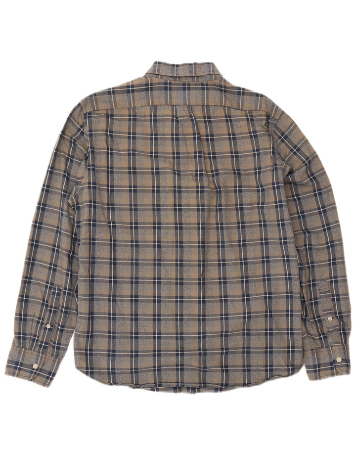 Cămașă pentru bărbați J. Crew Slim Fit, mare, multicolor, din bumbac cu carouri