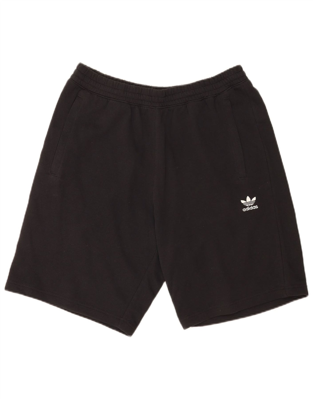 Pantaloni scurți sport pentru bărbați Adidas, mari, negru, bumbac