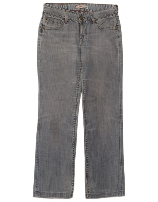 Blugi Levi's 570 drepte pentru femei W30 L31 bumbac albastru