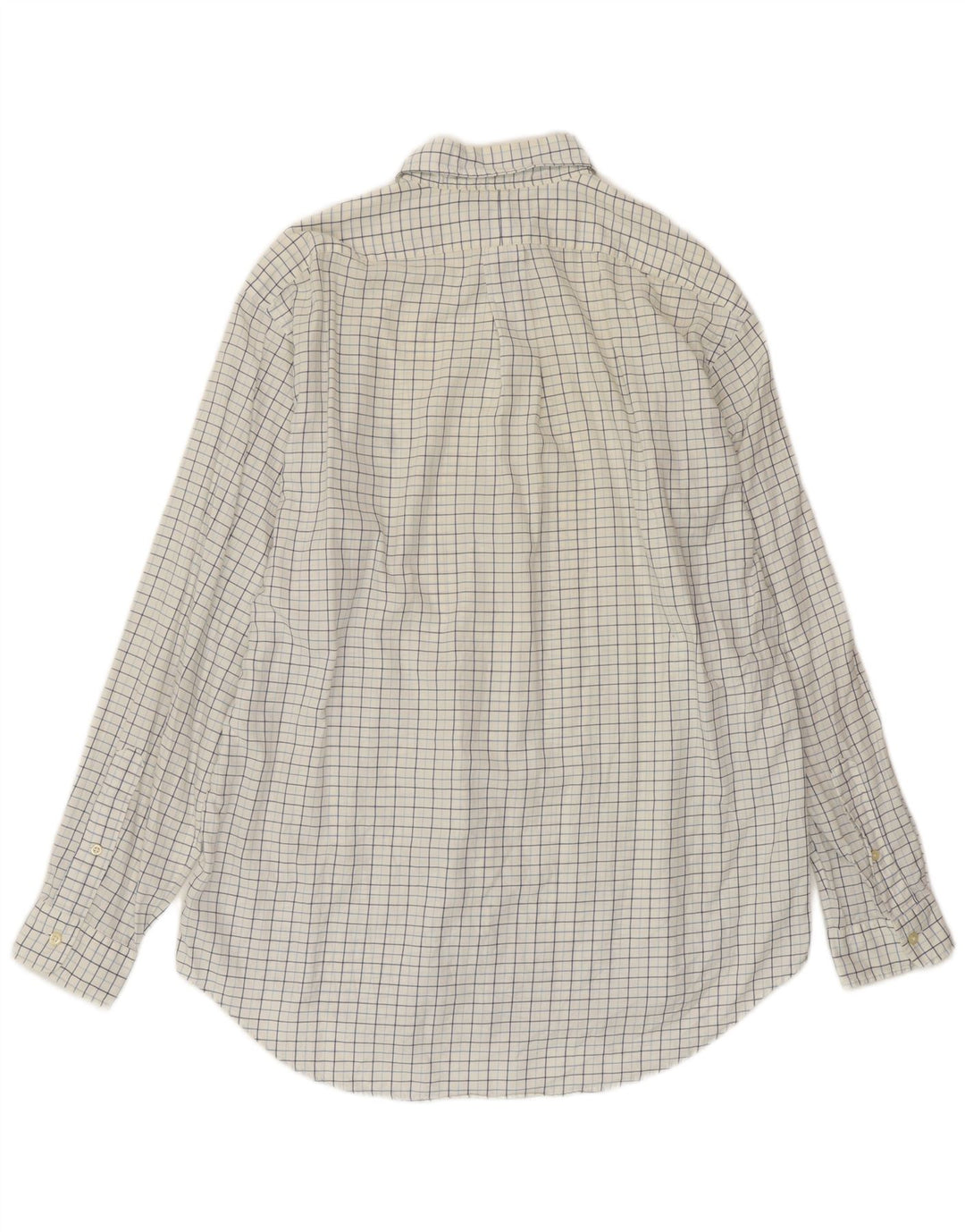 Cămașă pentru bărbați POLO RALPH LAUREN Yarmouth Mărimea 16, mare, bumbac cu carouri albe