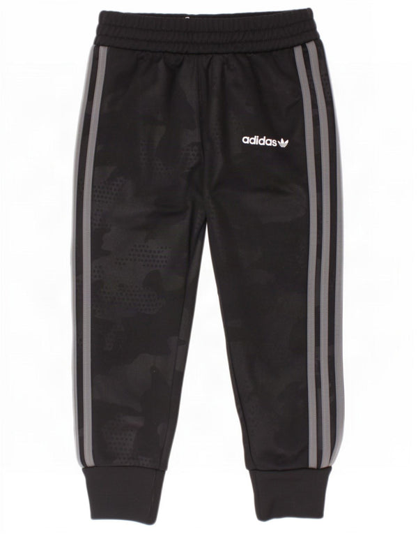 Adidas Băieți Pantaloni Trening Pantaloni Joggeri 2-3 Ani Negru Camuflaj Poliester