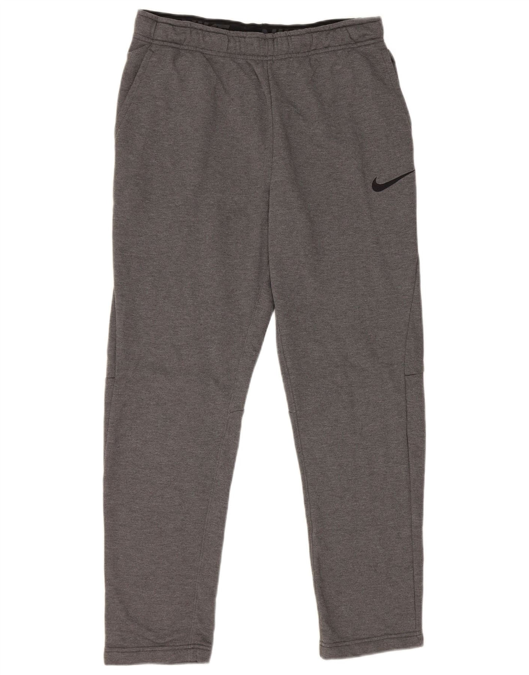 Pantaloni de trening Nike Dri Fit pentru femei UK 14 Medium Gri Poliester
