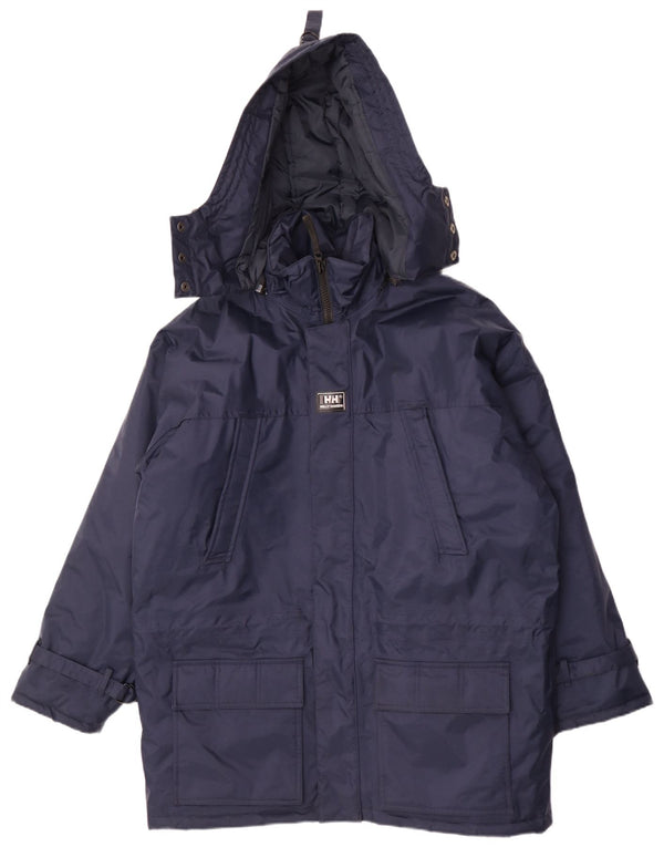 Palton căptușit supradimensionat cu glugă pentru bărbați Helly Hansen UK 36 Mic bleumarin