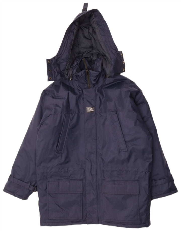 Palton căptușit supradimensionat cu glugă pentru bărbați Helly Hansen UK 36 Mic bleumarin