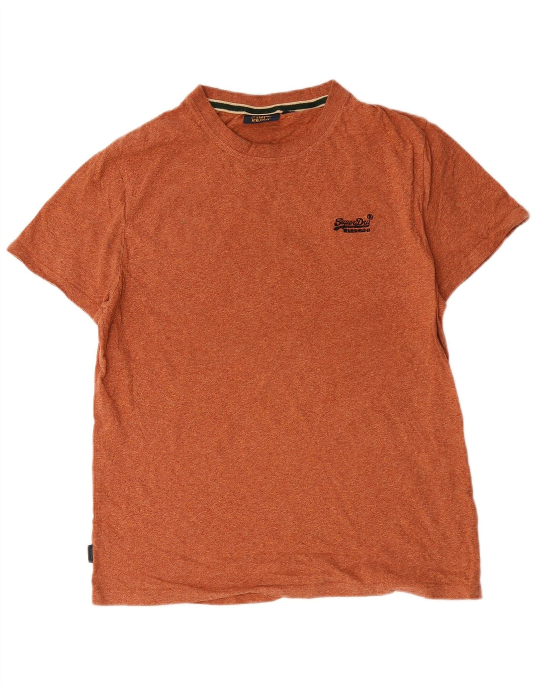 Tricou Superdry pentru bărbați Top XL bumbac portocaliu