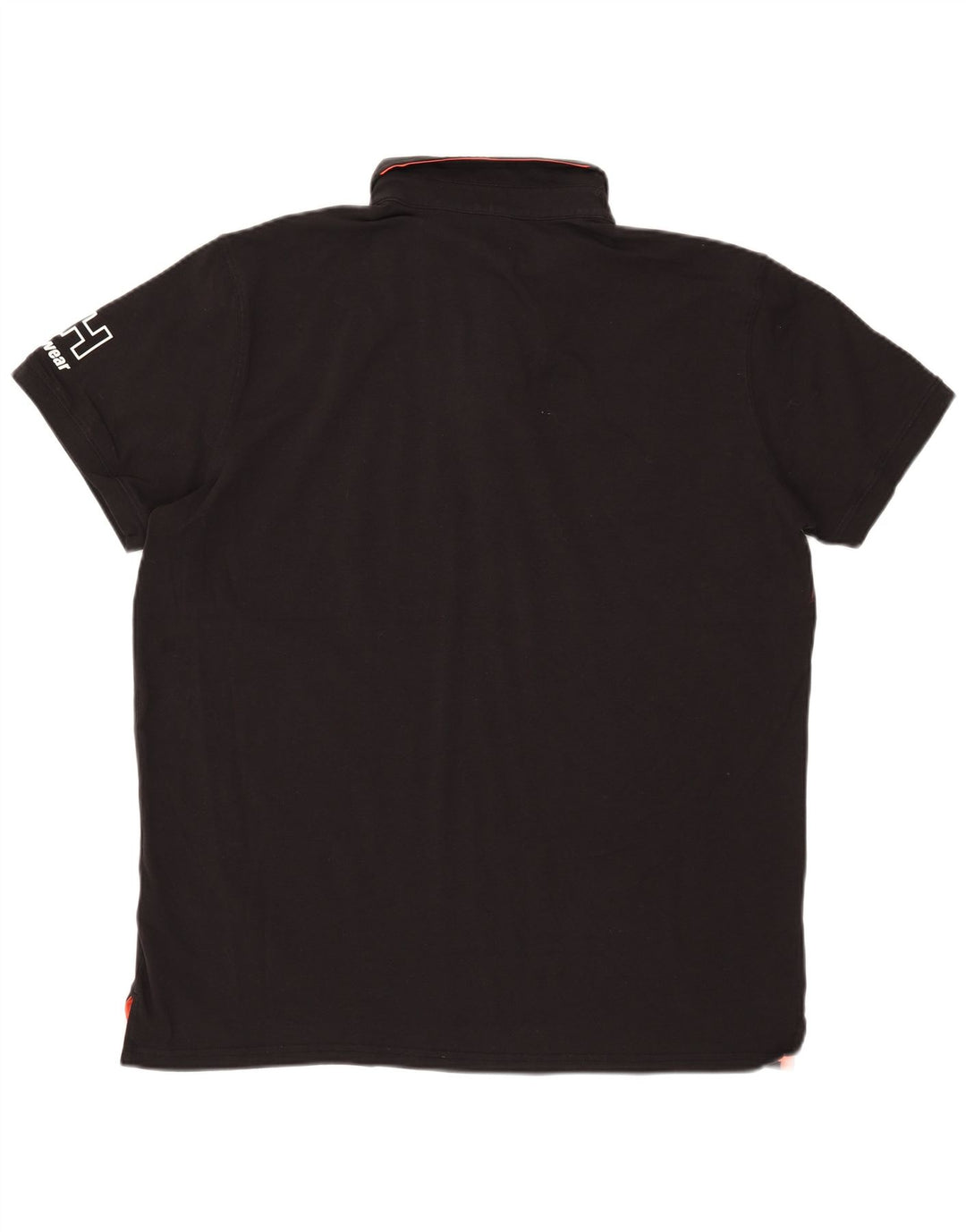 Helly Hansen tricou polo grafic pentru bărbați 2XL bumbac negru