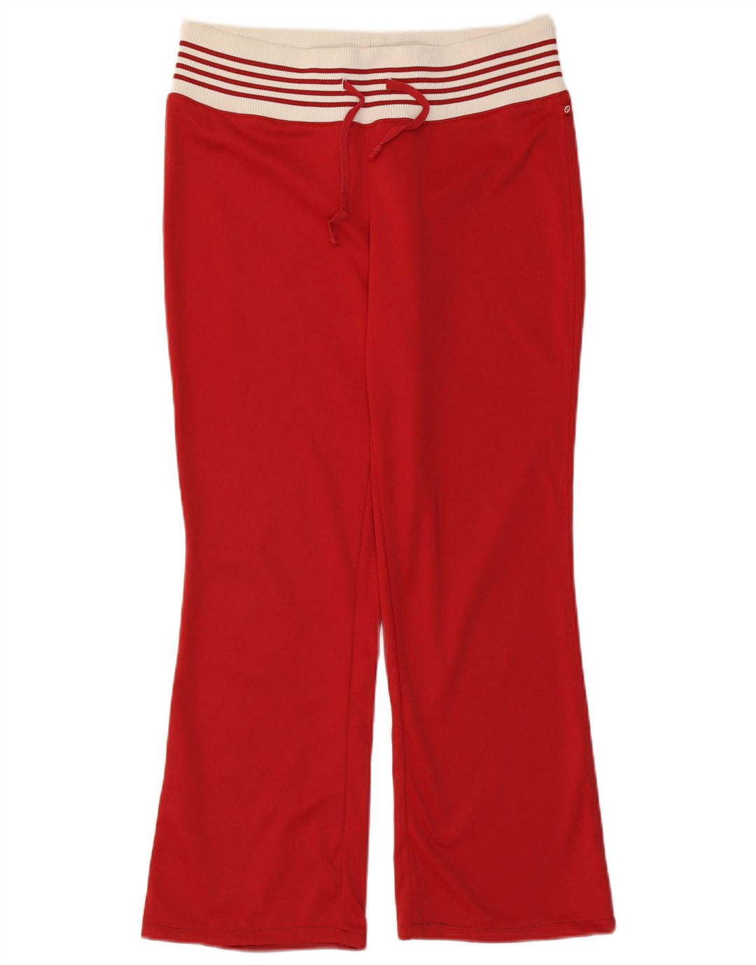 Pantaloni de trening Lotto pentru femei UK 14, mare, roșu, poliester color bloc