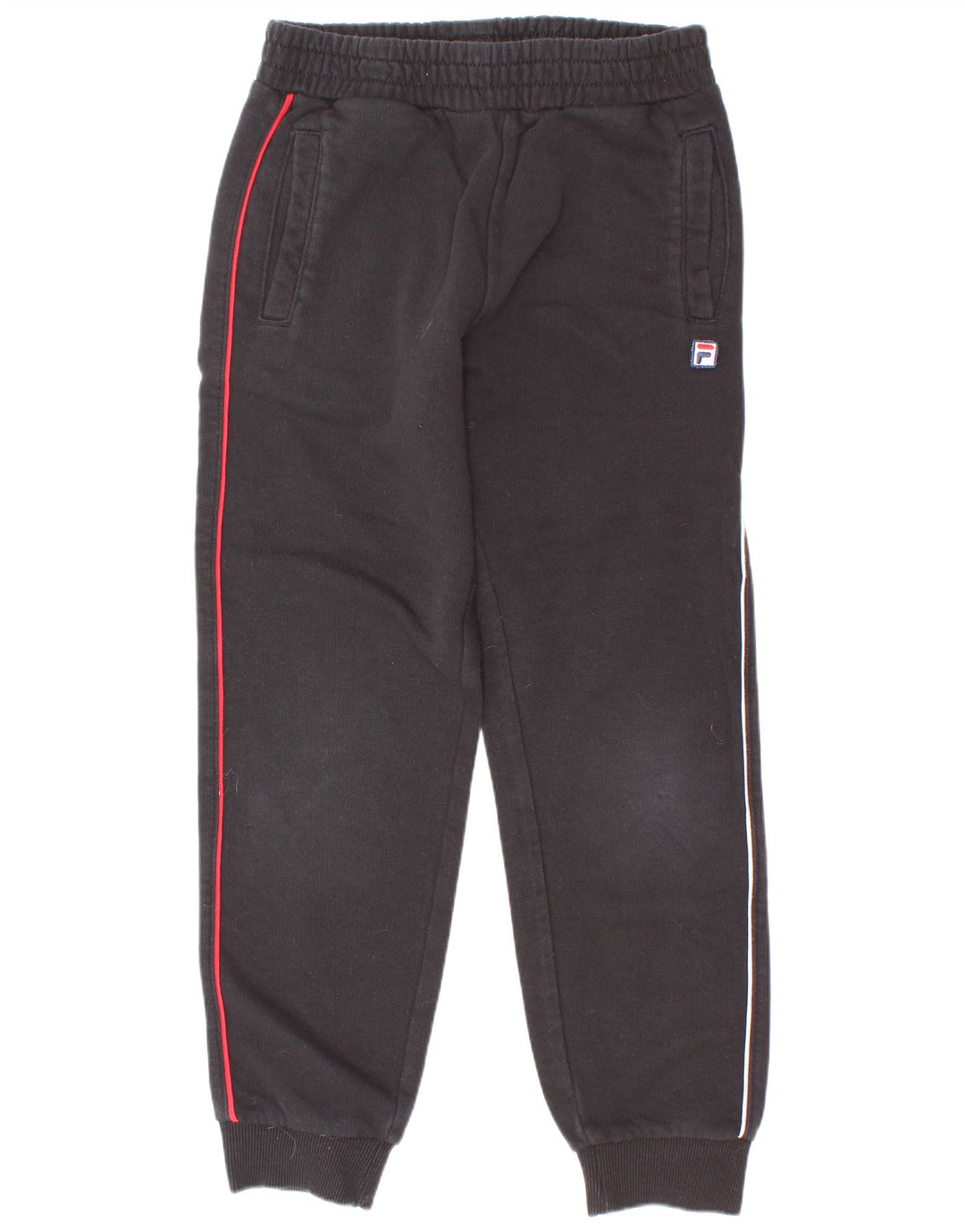 Pantaloni De Trening Fila Băieți Joggeri 7-8 Ani Negru