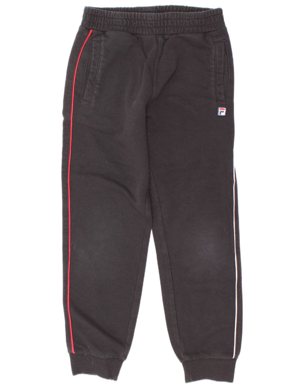 Pantaloni De Trening Fila Băieți Joggeri 7-8 Ani Negru