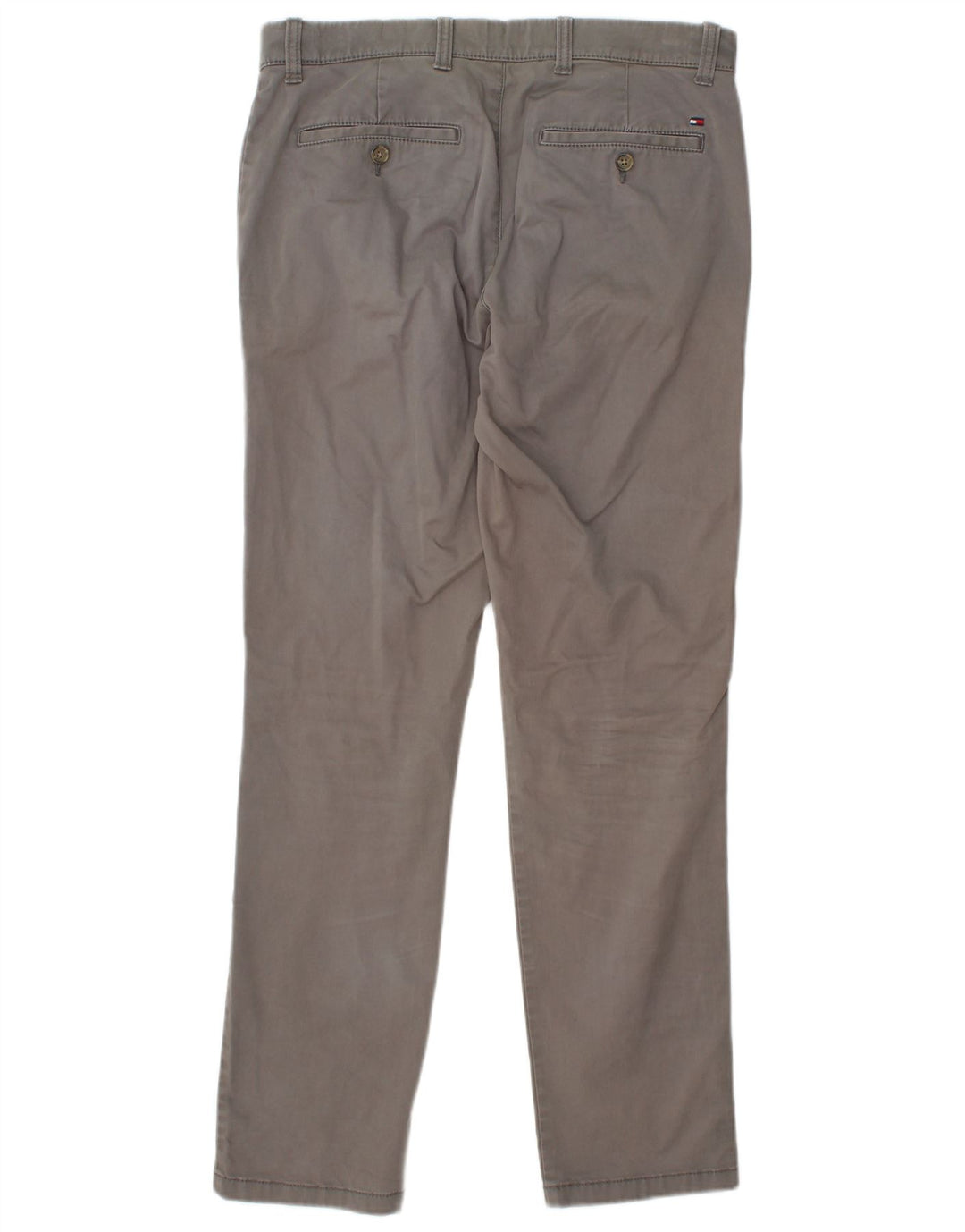 TOMMY HILFIGER Pantaloni chino pentru bărbați Etroite Slim Fit W31 L32 bumbac gri