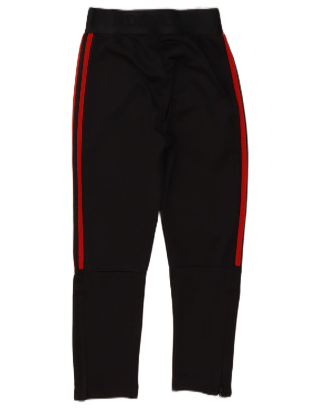 Pantaloni de trening Adidas Climalite pentru baieti 7-8 ani poliester negru