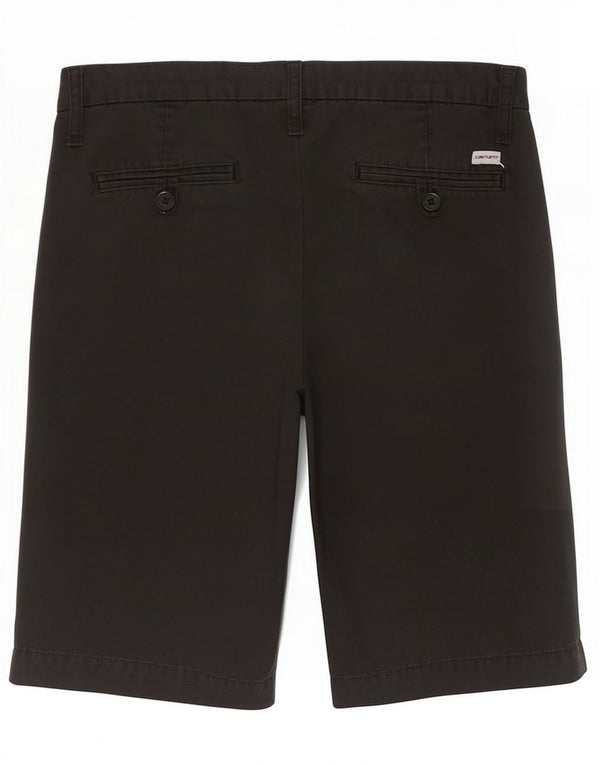 Pantaloni scurti chino pentru bărbați Carhartt Small W26 Bumbac negru