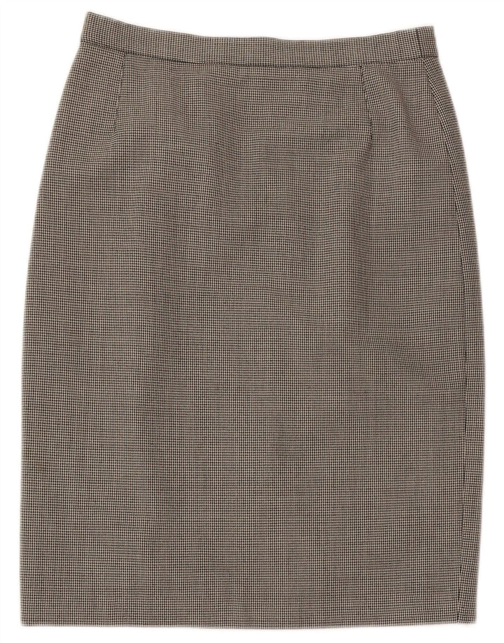 Fusta creion pentru femei L.Pucci IT 46 Large W30 Poliester cu picior de gală negru