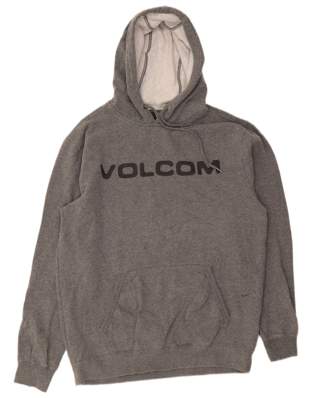 Pulover pentru bărbați Volcom Graphic Hoodie Pulover mare, gri, bumbac